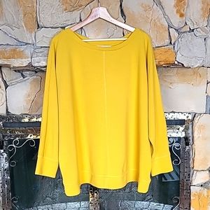 Yellow Long Sleeve Top